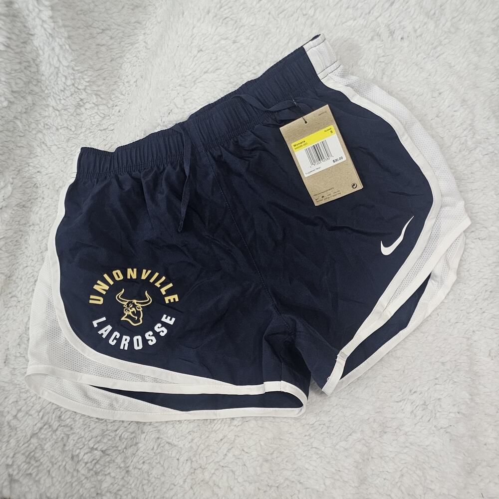 Nike Women's Tempo Shorts Navy Size Small Unionville Lacrosse